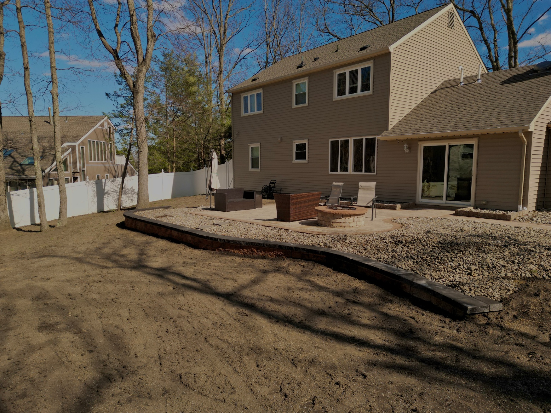 Hardscaping project 1 in South Jersey